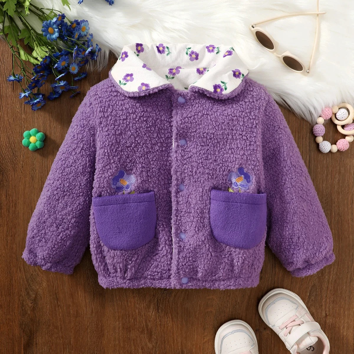 Baby two side winter coat wear FSH