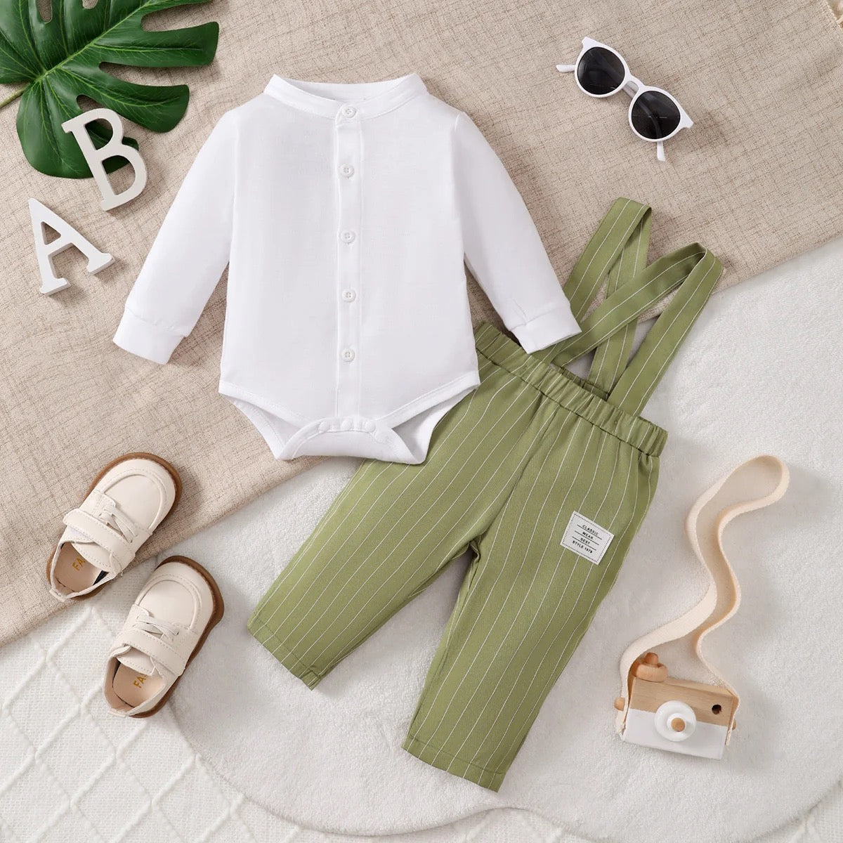 Baby autumn long sleeve romper set