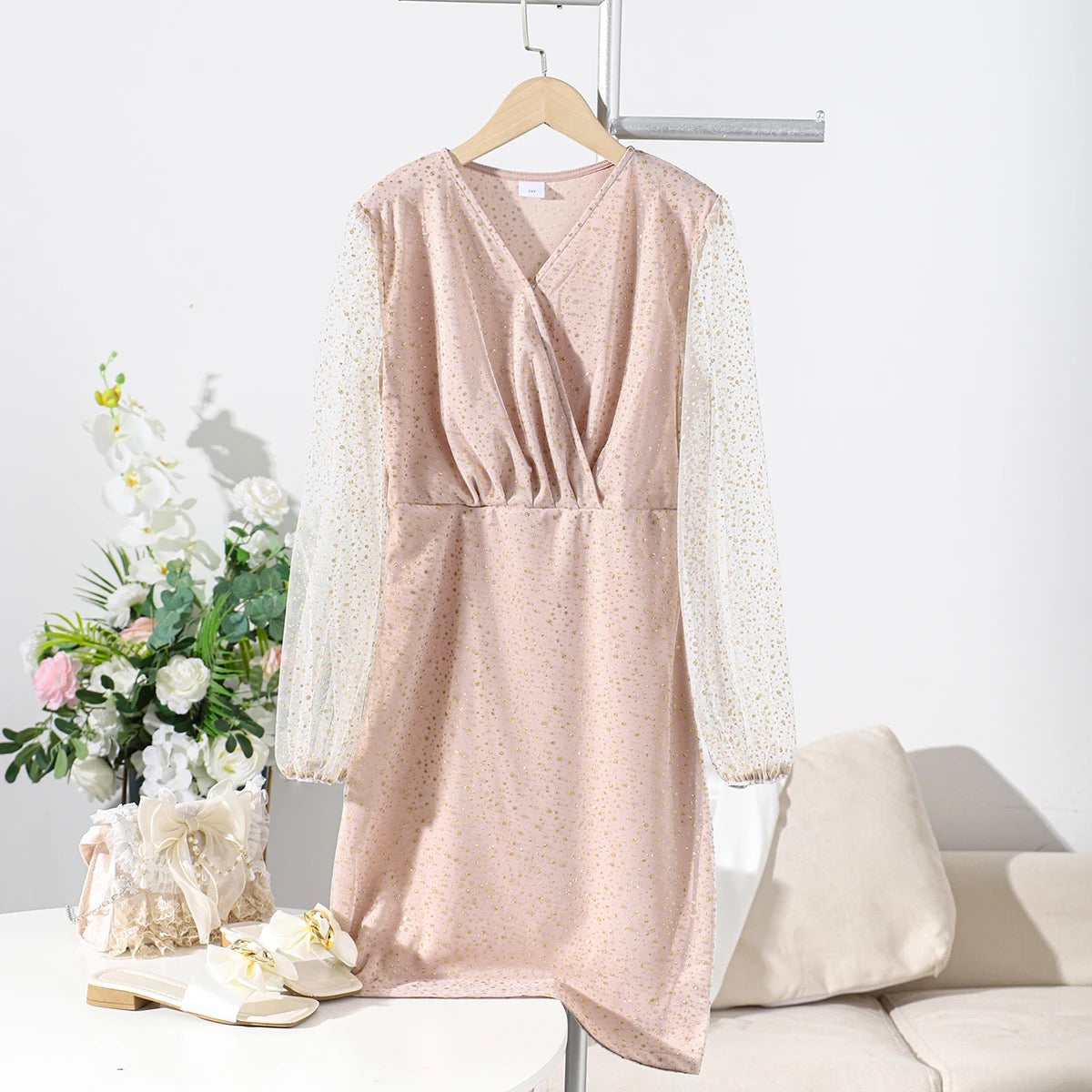 Spring/fall elegant dress FSH