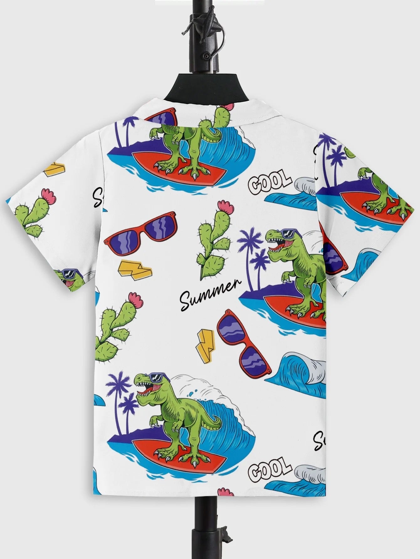 Boys Hawaiian graphic logo shirt FSH