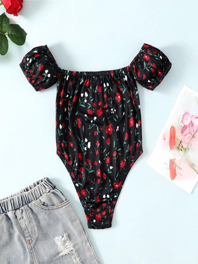 Baby girl flower onesie FSH