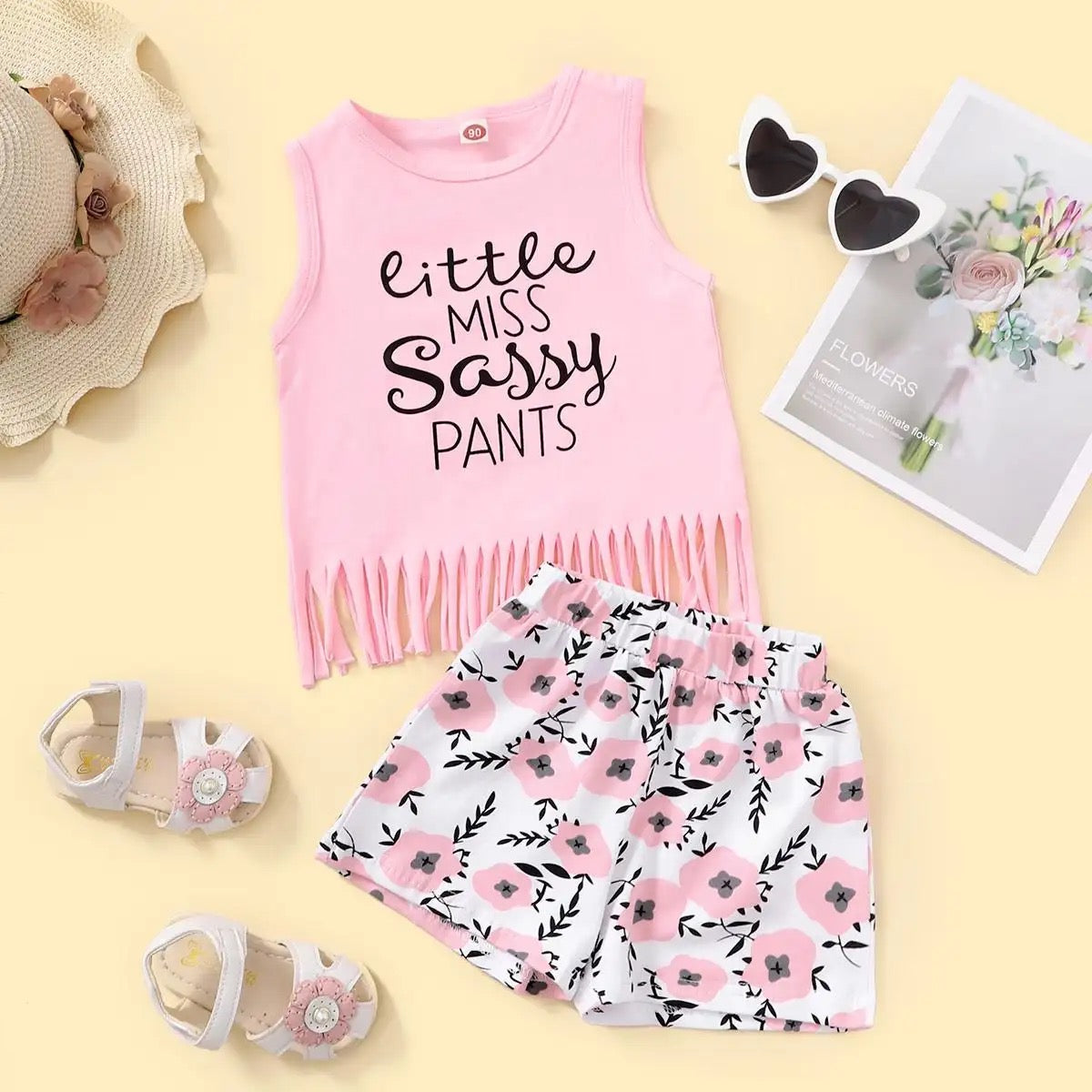 girls 2 pc summer set FSH