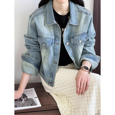 Spring American Style Loose All-matching Jacket