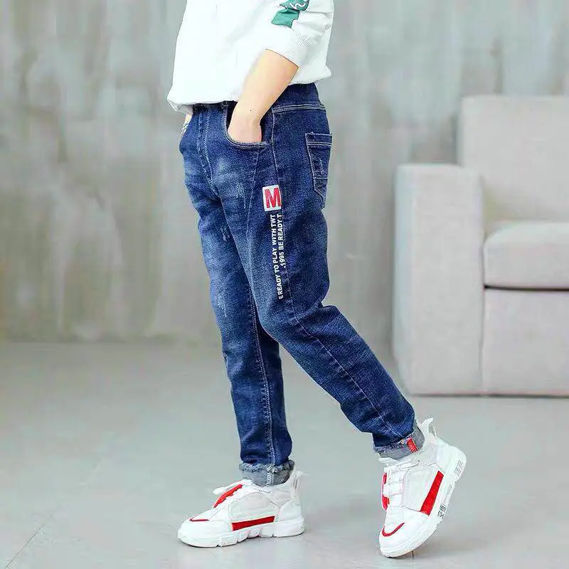 Boys Jeans Spring Autumn Kids Jeans Clothing Casual Girl Denim Infant Baby Boy Trousers