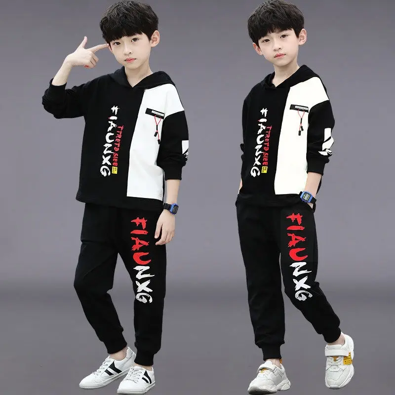 Autumn Clothing Sets 2024 Two Piece Set Children Clothing Long Sleeve Tops Pants Boy Clothing Sets