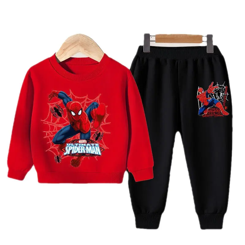 Cartoon Boy Sports Suit For kids Cotton Long Sleeve