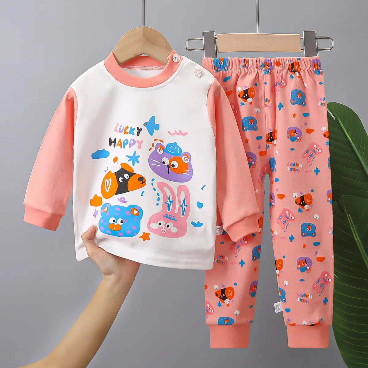 Cute Child Pajamas Sleepwear 2 Pieces