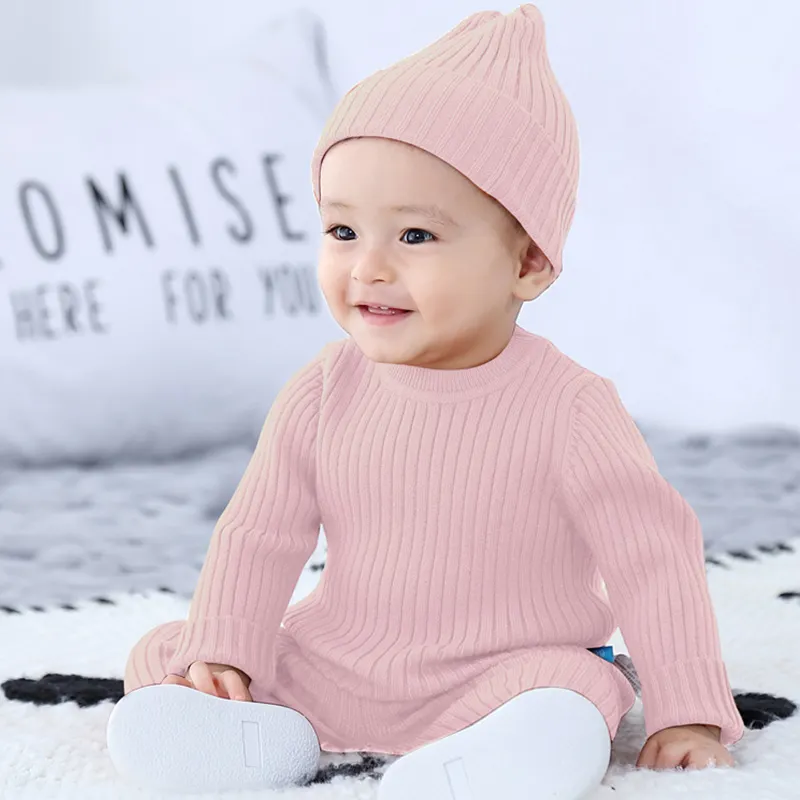 Baby Boy Girl Clothes Set Newborn Sweater Jogger Clothing Set